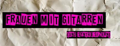 Bild des Frauen mit Gitarren (und Synthesizern) Events