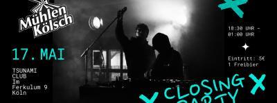 Vorschaubild für das Event Rund um Köln - Closing Party