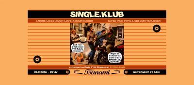 Bild des VINYL ONLY PARTY: SINGLEKLUB Events