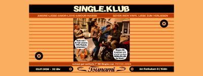 Vorschaubild für das Event VINYL ONLY PARTY: SINGLEKLUB