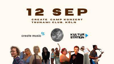 Bild des CREATE CAMP KONZERT Events