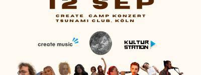Vorschaubild für das Event CREATE CAMP KONZERT