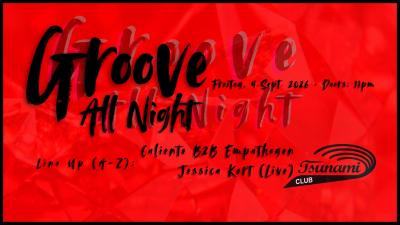Bild des Groove All Night Long Events